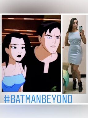 Batman beyond Dana cosplay dress